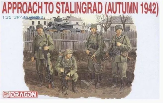 Dragon 1/35 WW2 German infantry Approach to Stalingrad Autumn 1942