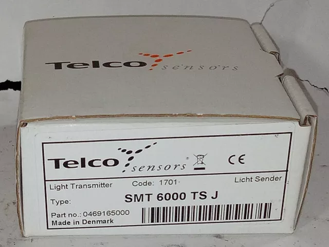 1 New Telco Smt 6000 Ts J Photoelectric Transmitter Sensor Nib ***Make Offer***