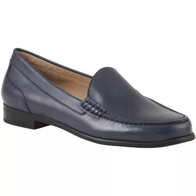 Array Womens Katie Padded Insole Block Heel Slip On Loafers Shoes BHFO 6410