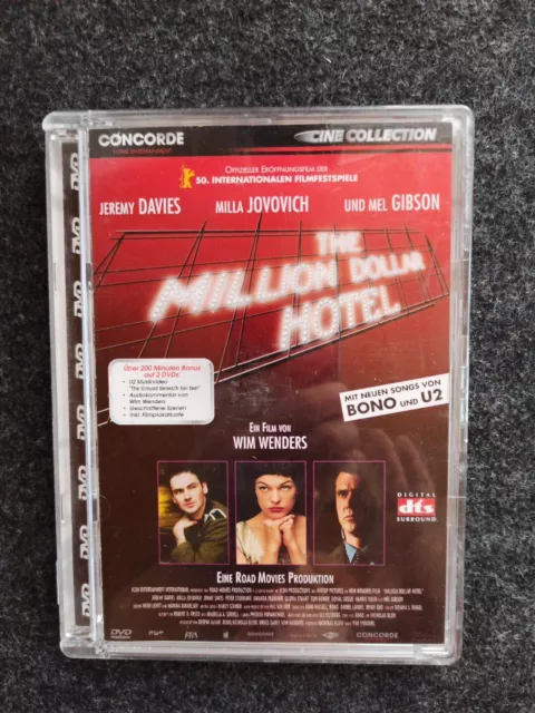 The Million Dollar Hotel (2 DVDs inkl. 200 Min. Bonusm.) guter Zustand ! -3001-