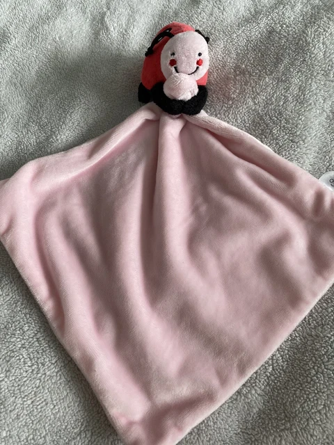Ladybird Baby Comforter Blanket  M&Co Blankie Blankey Soft Toy Plush