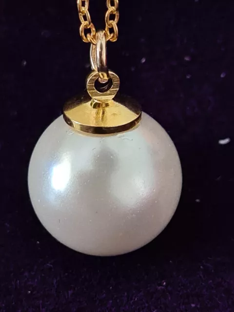 Pearl Necklace 12mm South Sea Pearl. Free Post from WA