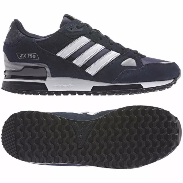 Adidas Originals Zx 750 New Men's Running Trainers Shoes