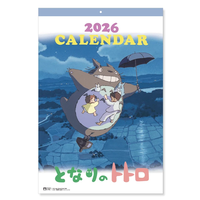 STUDIO GHIBLI MY Neighbor Totoro 2026 Calendar Japan Limited Preorder