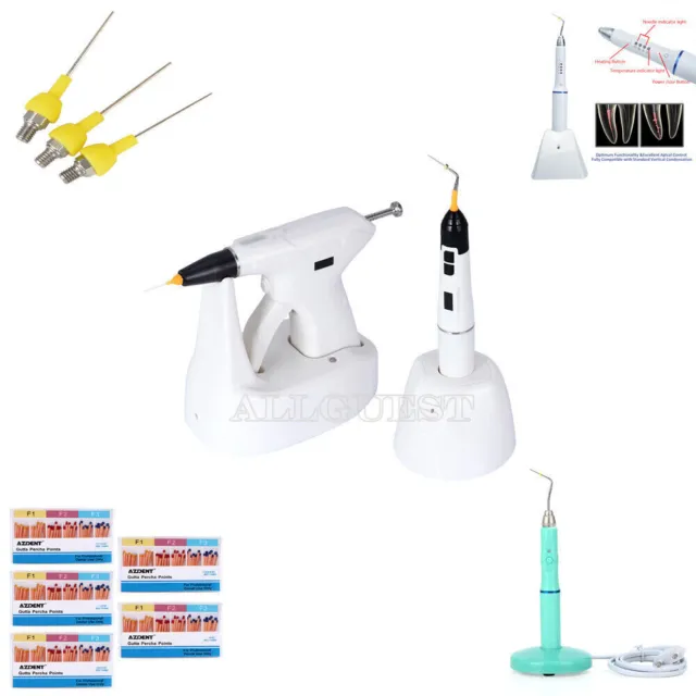 Dental Endo Gutta Percha Obturation Gun+Pen Kit/Heated Pen/Gutta Percha Points