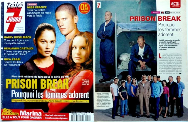 La Coupure Torn Apart 2006 Watch Online *PRISON BREAK (WENTWORTH MILLER: 4 PAGES 2006 French CLIPPING_COUPURE