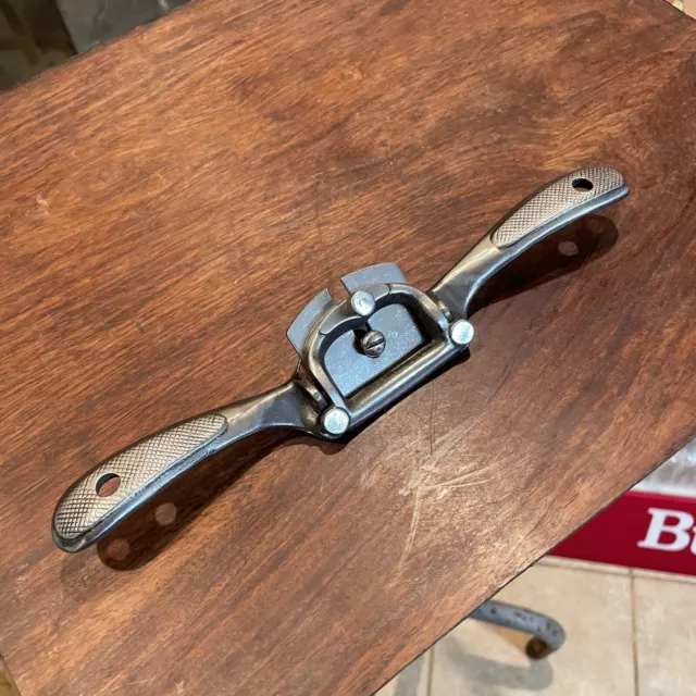 Vintage STANLEY SW No.53 Adjustable SPOKE SHAVE,FLAT SOLE SPOKESHAVE MADE IN USA