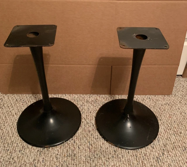BOSE 901 SPEAKER Tulip Stands Set Pair Black Vintage EUR 199,88