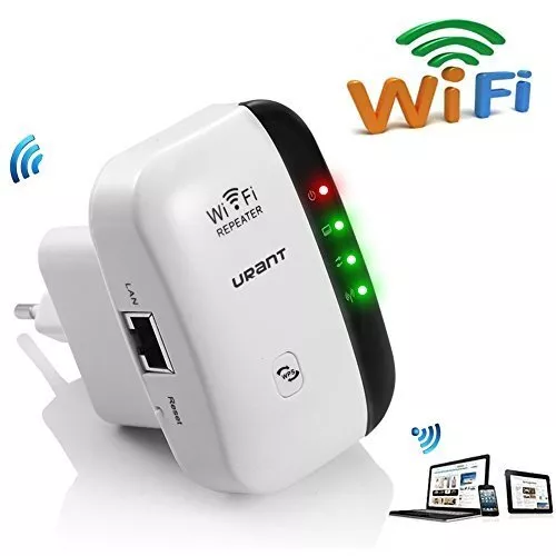 URANT Wireless Network Extender WiFi Repeater WLAN Verstärker Mini Access Point