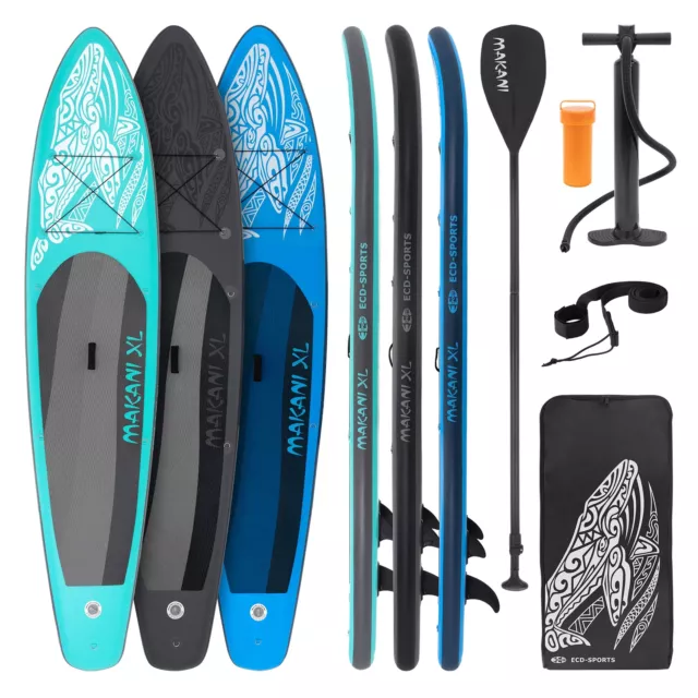 Stand up paddle gonflable Makani SUP XL 380cm avec accessoires selon votre choix