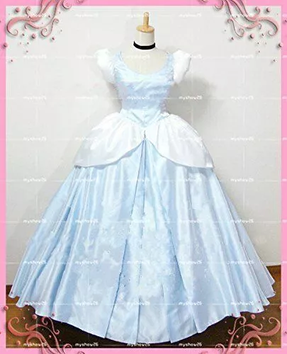 Cinderella Dress Adult Princess Women Cosplay Costume Halloween dress
