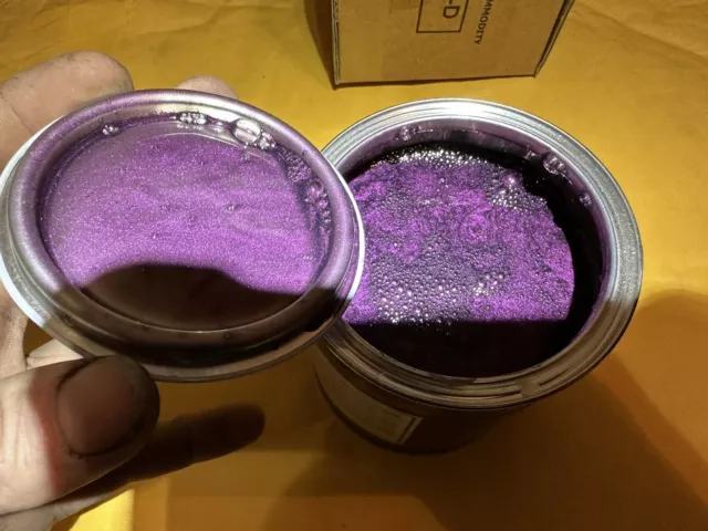 Outrageous PURPLE TO GOLD FLIP FLOP Urethane BASECOAT Paint, 1:1 MIX 1 PT. NICE!