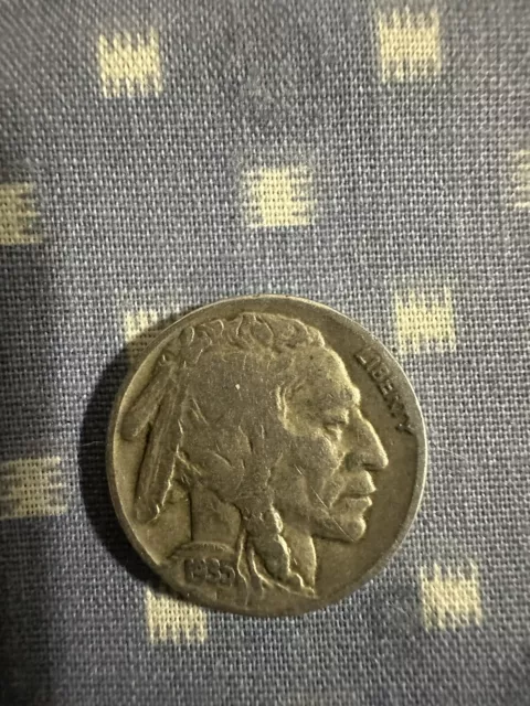 1935 S  Indian head nickel