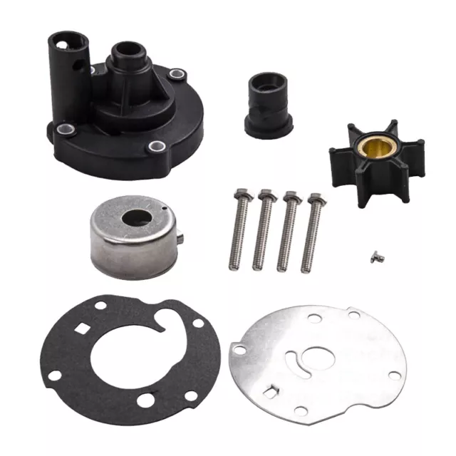 Kit Roue de Pompe à Eau Part Fit For Evinrude Johnson 5.5HP 6HP 7.5HP Outboard