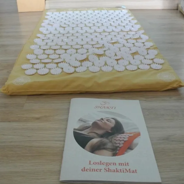 ORIGINAL Akupressurmatte  Shakti-Matte Massagematte beige