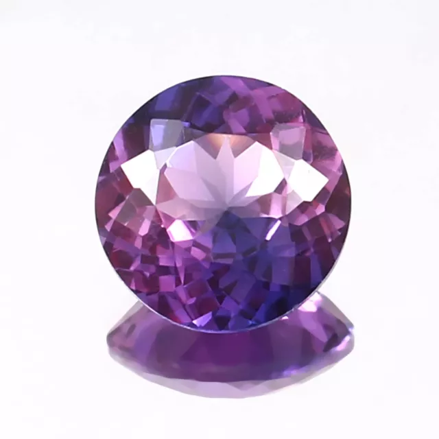 AAA+ Grade Natural Ceylon Purple Pink Sapphire Loose Round Gemstone Cut 11x11 MM