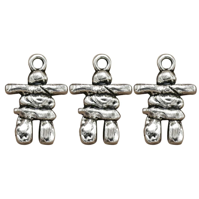 20 pièces alliage épouvantail pendentif breloques bricolage fabrication de