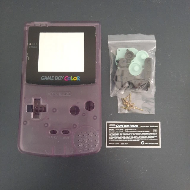 Cache-pile GAMEBOY ADVANCE (GBA) - Violet Transparent - Neuf