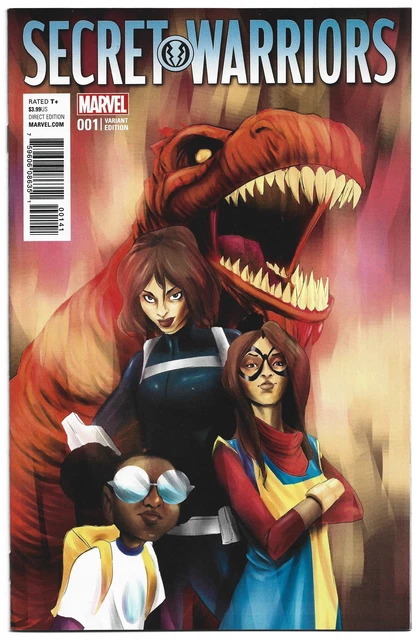 Secret Warriors #1 1:50 Rodriguez Variant Rosenberg Marvel 2017 VF/NM