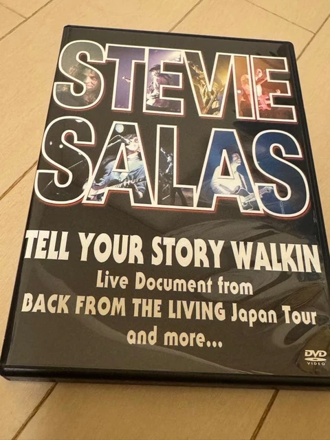 洋楽 Stevie Salas Tell Your Story Walkin DVD STEVIE TELL YOUR Story Walkin' Live DVD Nickelback Japan Tour 2