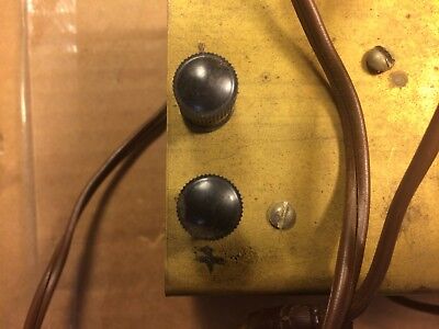 Vintage 1960s Brass Chassis 5.25"x3.25"x2.375" for Tube Guitar Amplifier Project 2