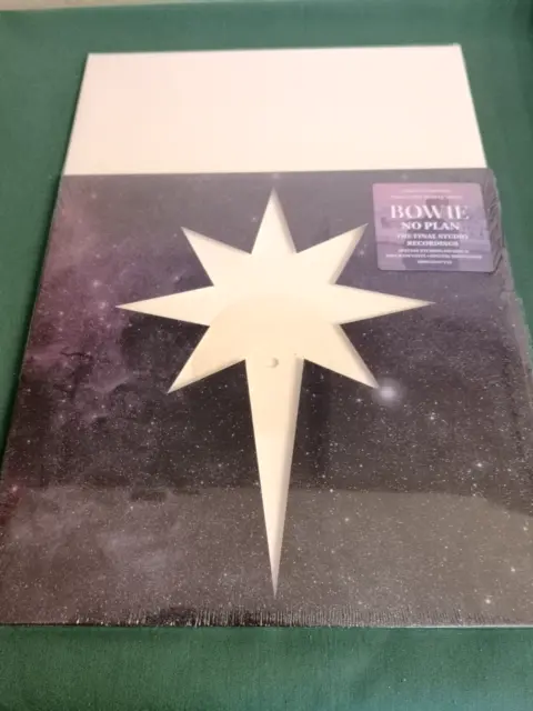 Bowie No Plan Limited Edition White Vinyl 12" Ep & Lithograph Still Sealed