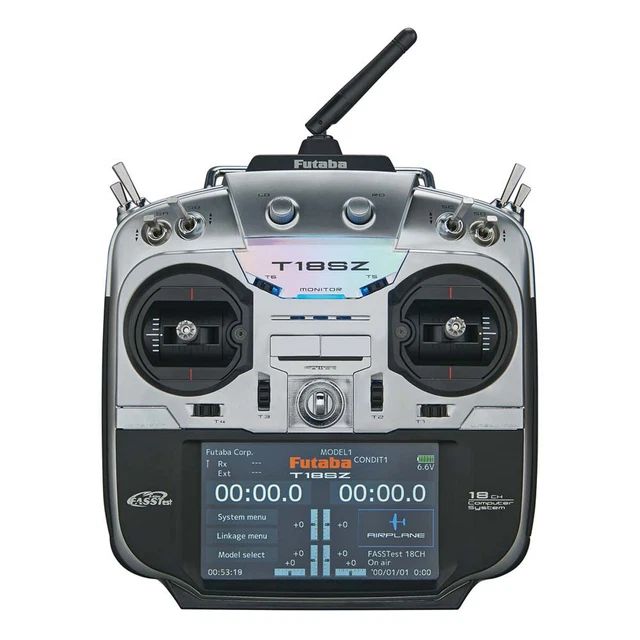 Futaba Systems 18SZA 18-Channel Air Telemetry Radio System FUTK9512 Futaba Systems 18SZA 18-Channel Air Telemetry Radio System FUTK9512