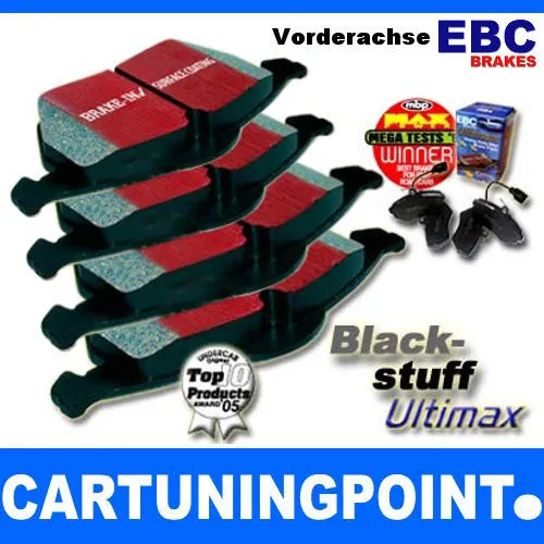 EBC Bremsbeläge Vorne Blackstuff für VW Passat Variant 365 DP1594
