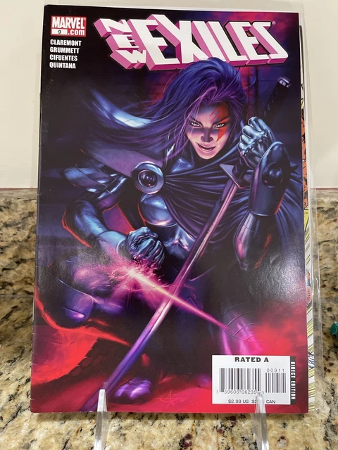 New Exiles #9 2008 VF British and French empires are at each other's throats