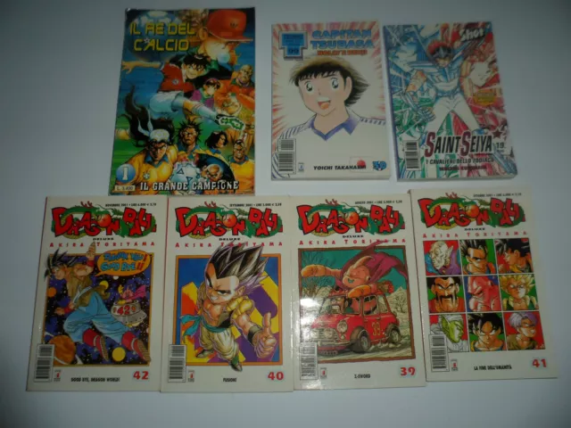 Manga fumetti DRAGON BALL CAPITAN TSUBASA SAINT SEIYA