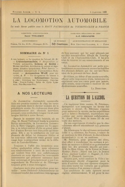 LA LOCOMOTION AUTOMOBILE 1895 Deuxieme Annee 12 Numeros 306 Pages EUR