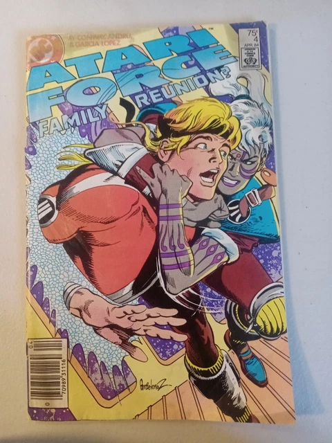 Atari Force #4 Family Reunion Gerry Conway 1984 Comic DC