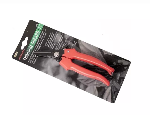 Nusharp Taiwan 188mm Thinning Shear Garden Pruner Hose Plastic Sheet Rail Snip