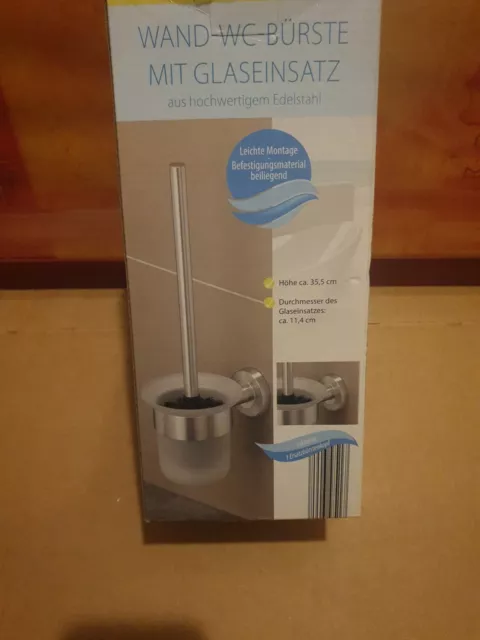 WC Bürstenhalter Wandversion mit Bürste *Neu OVP