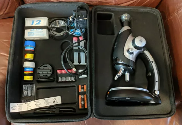 Edu Science Microscope And Kit With Case Toys R Us 2008 37455-P