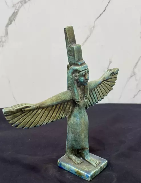 Rare Statue Ancient Egyptian Antiquities Egyptian Winged Goddess Isis Egypt BC