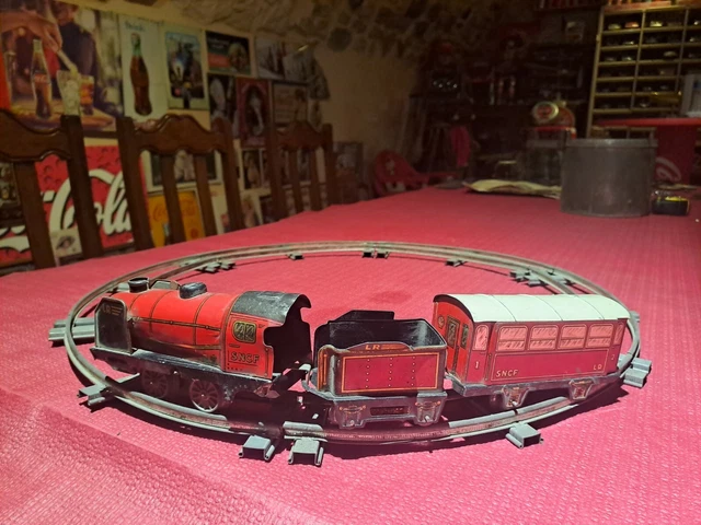 Train Hornby Benne Meccano échelle 0 - Jouet Ancien Collection