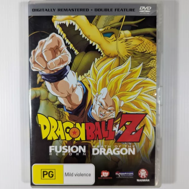 Dragon Ball Z Remastered Movie Collection Fusion Reborn / Wrath of the Dragon R4