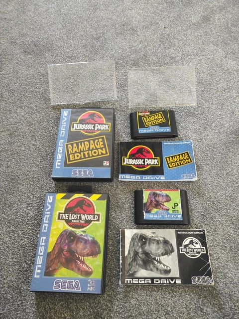 Jeu SEGA Megadrive - Jurassic Park: The Lost World (PAL) - Neuf Sous Cellophane ?