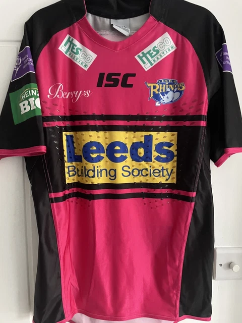 Maillot De Rugby Leeds Rhinos 2016 Extérieur - Taille S - Hommage Carl Ablett 2006 - Excellent état