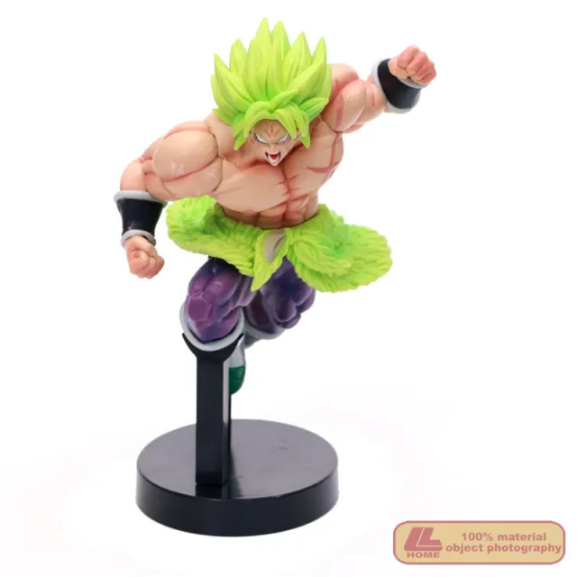 Anime Dragon Ball Z Super Saiyan Broly 21cm Big PVC Figure Statue set Toy Gift