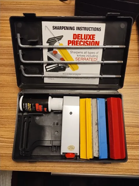 SMITH'S Precision Sharpening Kit Knife Sharpener For Straight And Serrated