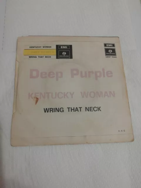 Deep Purple. Kentucky Woman / Wring That Neck 2