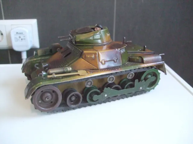 Lineol 1280 Panzer, Nebeltank, Tank, Panzerkampfwagen mit Zubehör