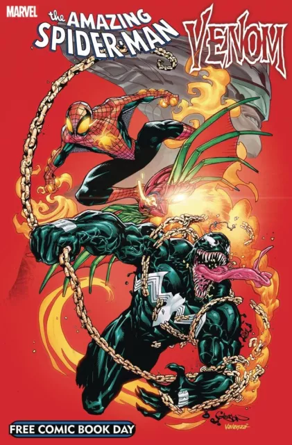 Spider-Man Venom    2023 Free Comic Book Day No Stamps No Stickers