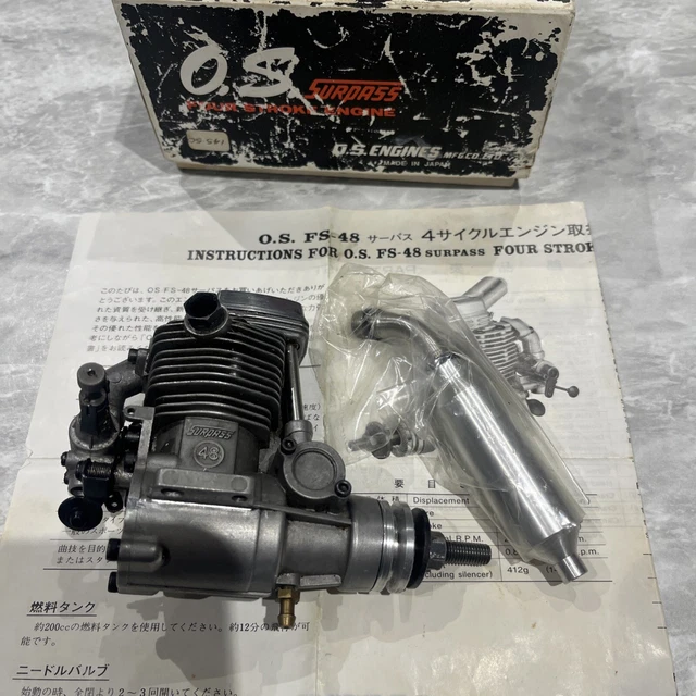 小川精機O.S. FS-48 4ストロークエンジン 小川精機OSエンジン48
