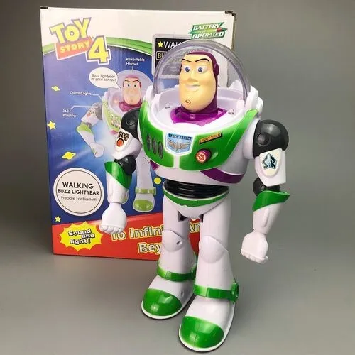 Disney Cartoon Toy Story Buzz Lightyear Interactive Talking Action Figure Doll