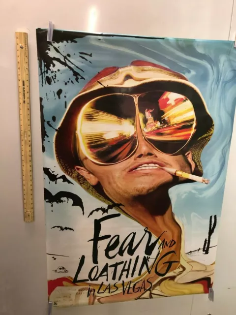 HUGE SUBWAY POSTER Fear and Loathing in Las Vegas 1998 Hunter S. Thompson Depp