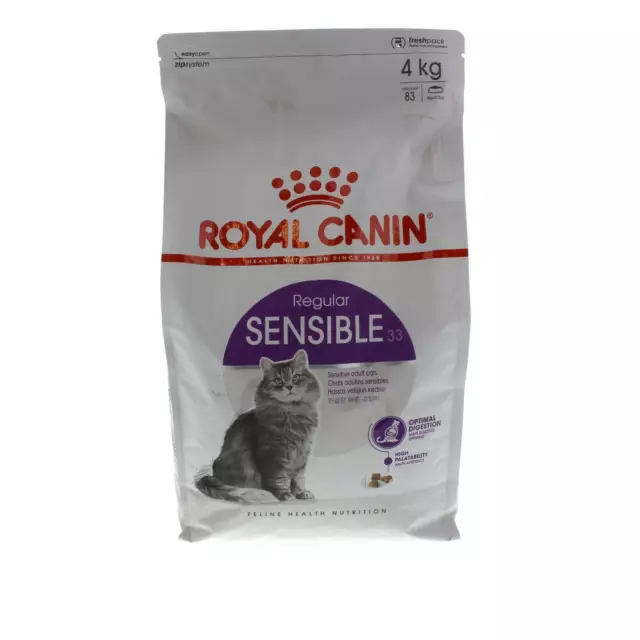 Cat Food Royal Canin Feline Regular Sensible33 4kg Premium Dry Food Specific