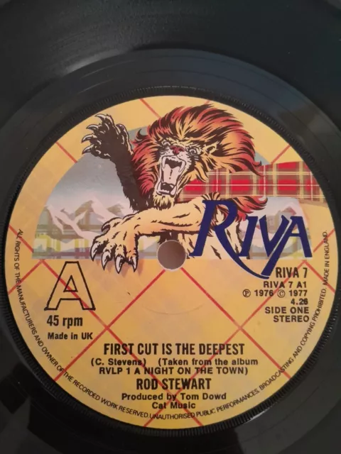 Rod Stewart  - First cut is the deepest/I don't want to talk about it on Riva la